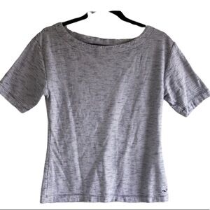 Vineyard Vines Boatneck Striped Short Sleeve Tee - 100% Cotton